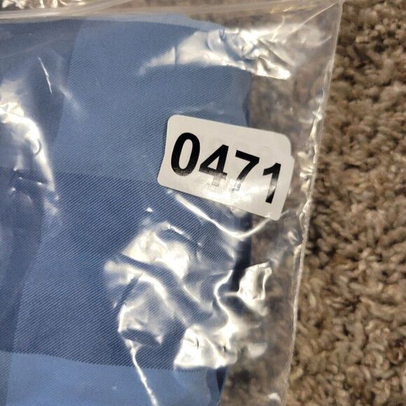 Orvis Shirt Mens Large Plaid Long Sleeve Button Down Long Sleeve Staining* - Picture 9 of 9